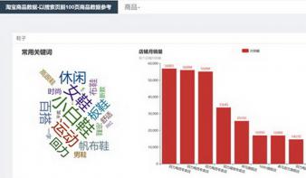 淘宝商品数据可视化